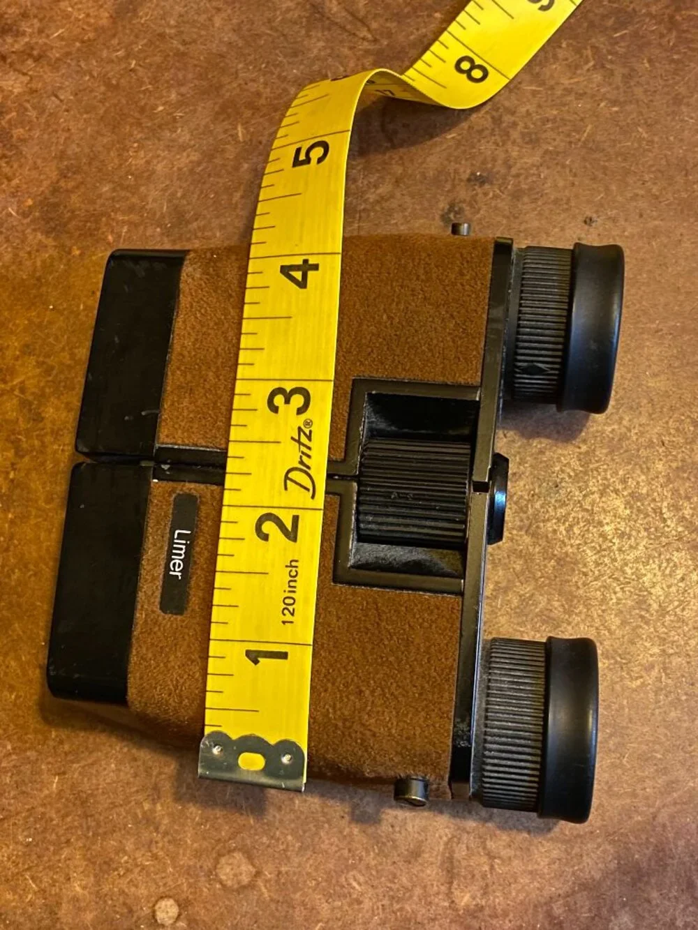 Vintage LIMER Mirador 8 x 24 Binoculars Field Glasses Filed 5.5 Original Case